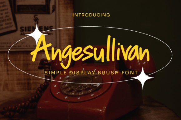 Angesullivan Font: Vintage Elegance for Scroll-Stopping Brand Content