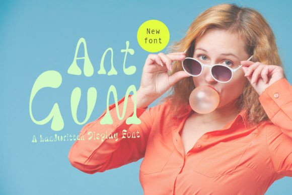 Ant Gum Font: Sweet, Retro Charm for Your Brand