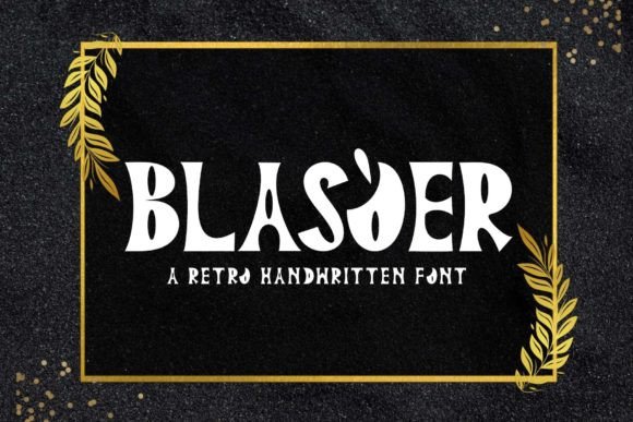 Blasqer: A Refined Blackletter Font for Distinctive Branding