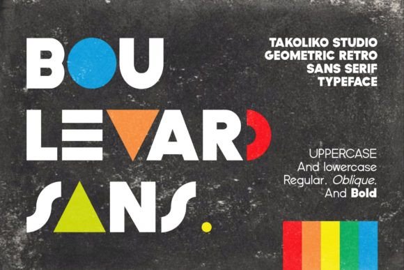 Boulevard Sans: A Geometric Sans Serif That Builds Digital Trust