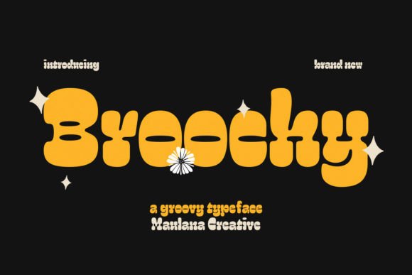 Broochy: A Playful Slab Serif Font That Elevates Small Business Branding