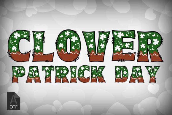 Clover Patrick Day: A Vibrant Color Font for Digital Branding