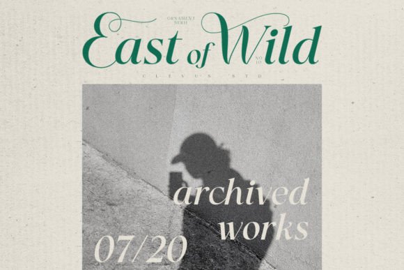 East of Wild Serif Font for Handmade Labels & Printables