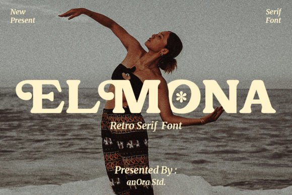 Elmona: A Retro Serif Font That Makes Your Campaign Instantly Recognizable