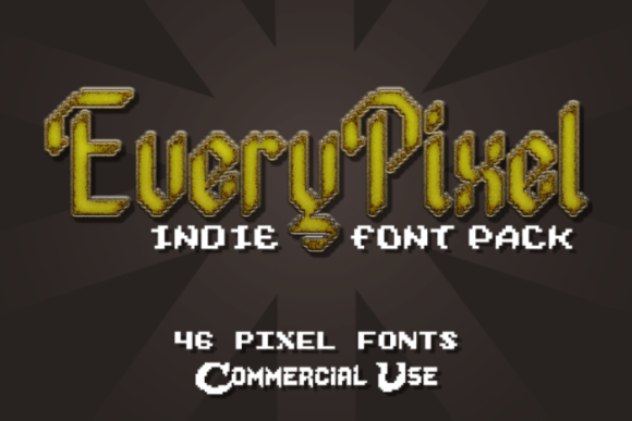 Every Pixel: A Thoughtful Display Font for Digital Branding