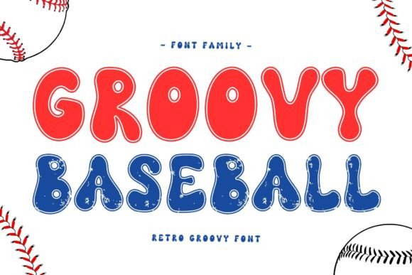 Groovy Baseball: A Playful, Authentic Font for Your Brand