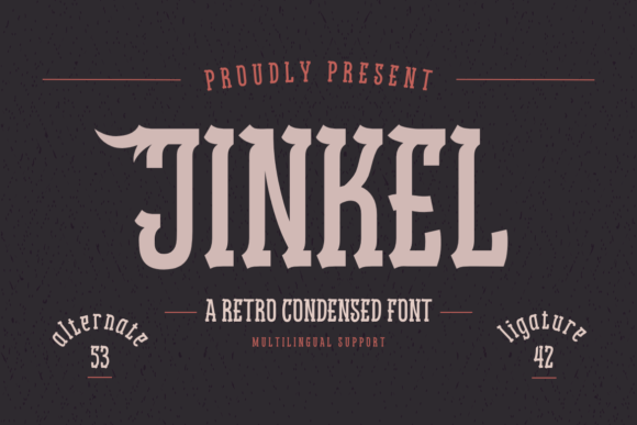 Jinkel: A Retro Condensed Serif for Editorial Warmth