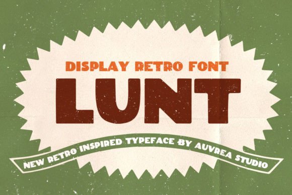 Lunt: A Bold, Friendly Display Font for Campaign Clarity