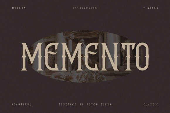 Memento: A Serif Font That Makes Your Brand Feel Timelessly Polished