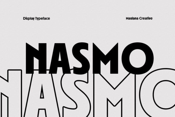 Nasmo: A Retro Sans Display Font for Scroll-Stopping Campaigns