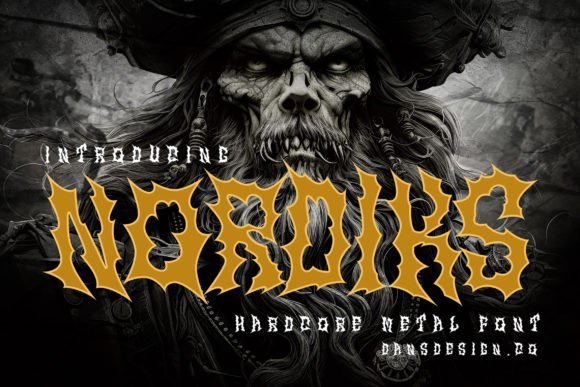 Nordiks: A Bold Blackletter Font for Distinctive Brand Identity