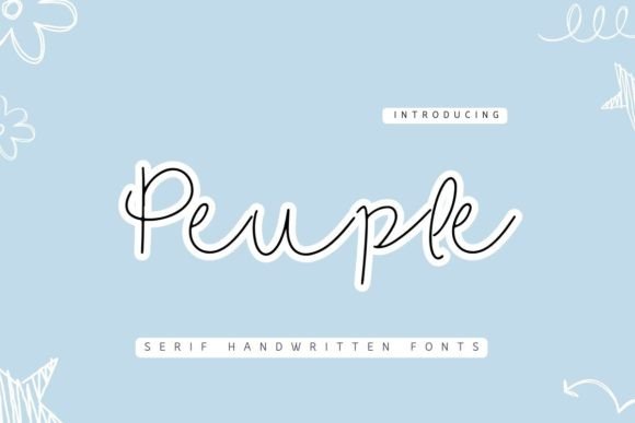 Peuple: A Handwritten Font That Elevates Real Small Business Branding