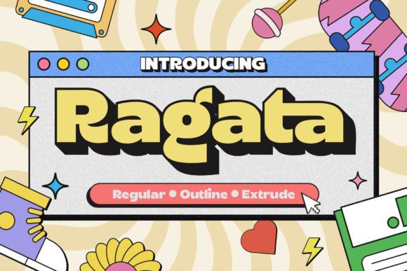 Ragata: A Playful Display Font That Elevates Digital Headlines