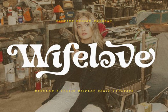 Wifelove Serif Font for Handmade Labels & Printables